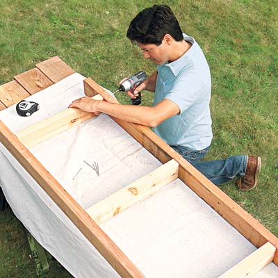 assembling the seat base