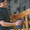Apply Finish to build your own porch swing