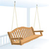 choosing between rope or chain to hang your own porch swing
