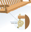 tie the right lower knot to hang your own porch swing