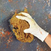 Sponge second top coat color on interior wall paint