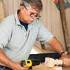 drilling wood pedestal