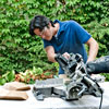 mitering a bevel for the lamppost base