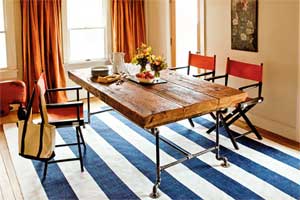 How to Build a Table from Salvage Beams
