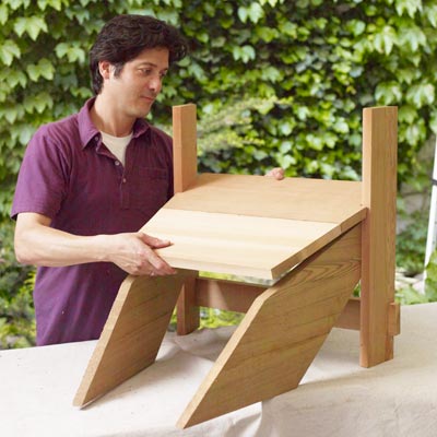 attaching the seat to a Westport chair