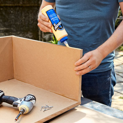 assembling the storage carcasses for a storage bed