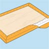 Adding Fabric to Headboard