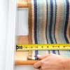 Size the Runner to Install a Flat-Weave Cotton Stair Runner