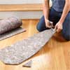 Taper the Sections to Install a Flat-Weave Cotton Stair Runner