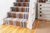 how to Install a Flat-Weave Cotton Stair Runner