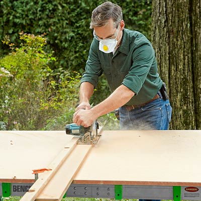cutting pieces for a columned room divider