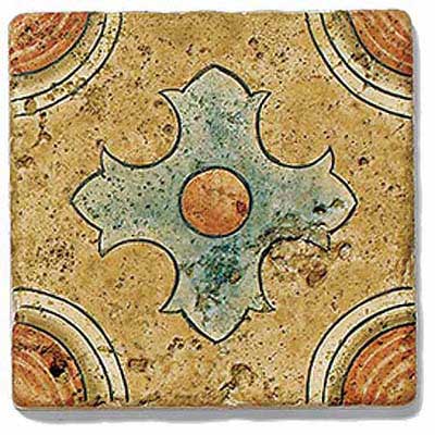 photo of art tile in San Simeon pattern 5 in Coast style