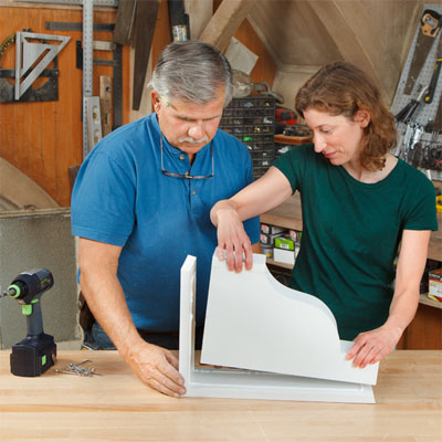 Create the Corbel Assembly to Build an Address Plaque Post