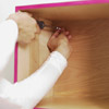Secure the boxes to the wall