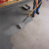 Roll the epoxy paint with a 10x10 inch roller