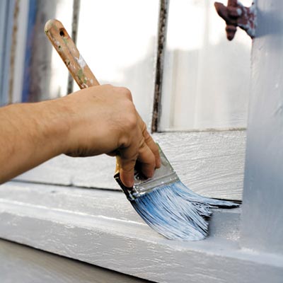 prime the paint surface to make it clean and sound