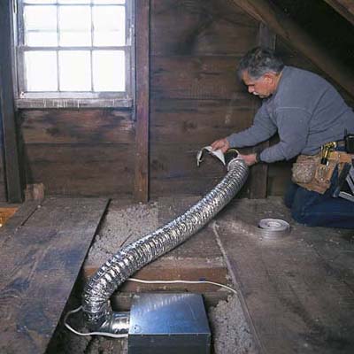 Installing Exhaust Vent