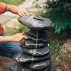 finish up the fountain