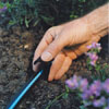 Installing the ground stakes