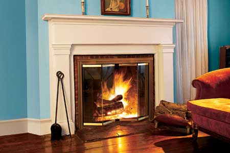 WOOD BURNING FIREPLACE BLOWER - HOW TO REDUCE HEATING COST