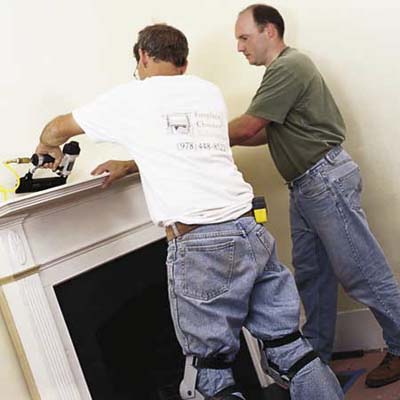 rebuilding a fireplace