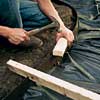 Installing the edging