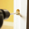 Drilling the Strike-Plate Mortise