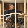 zigzag blocking a partition wall