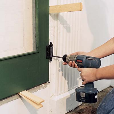 ace hardware store replace a screen on screen door