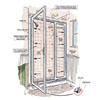 installing a shower door tout