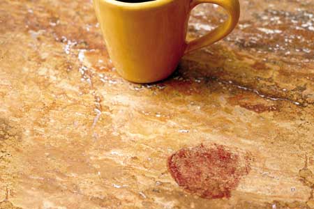 Removing Spots from Kitchen Countertops