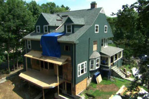 renovation continues at the Newton house project