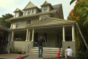 renovation continues at the Newton house project