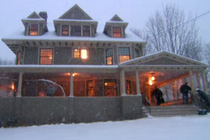 finale and wrap party at the Newton house project