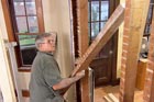 Tom Silva removes a load-bearing wall