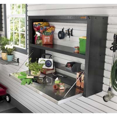 Gladiator folding work surface
