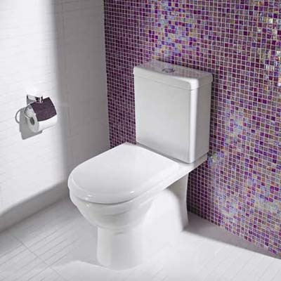 Water-saving, dual-flush toilet from Caroma