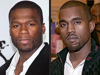 50 Cent Weighs In as Kanye West Gets Emmy Gig - 50 Cent, Kanye West ...