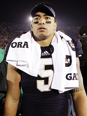 Manti Te'o, Notre Dame Football Star, Claims He Was Duped : People.com
