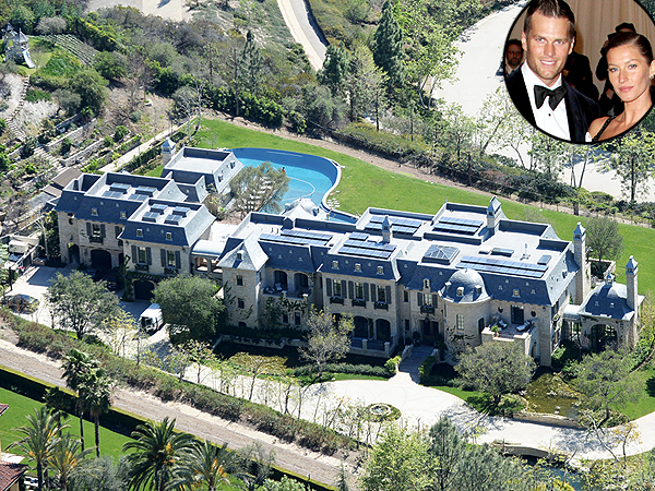 Tom Brady and Gisele Bündchen Put Their Massive Brentwood Estate on the ...