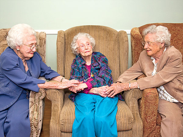 Three Sisters Over 100 Years Old Share Their Secrets to a Long Life