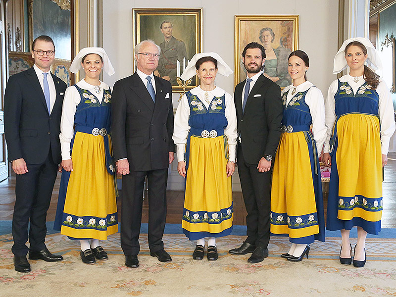 Swedish Royal Family in Traditional Dress 2015 Photos : People.com
