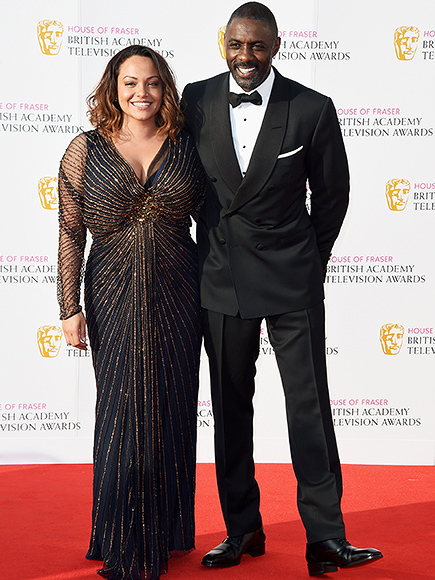 Idris Elba and Naiyana Garth at BAFTA TV Awards : People.com