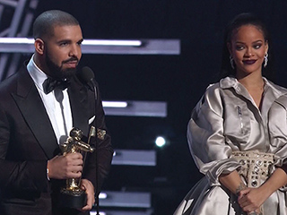 Drake and Rihanna Get Cozy at VMAs Afterparty : People.com