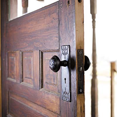 Metal Doorknob | Not Everything is Bigger in Texas | This Old House