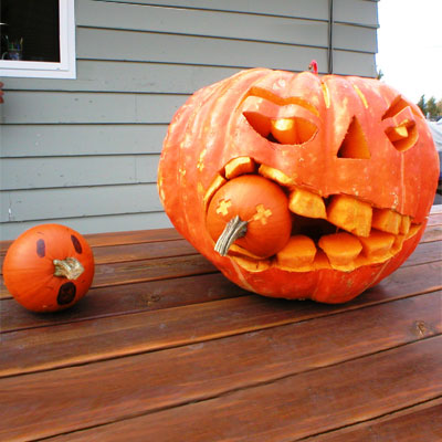 3. No, Not Me Next! | 2010 Pumpkin-Carving Contest Winners | This Old House