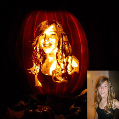 20. Daughter Portrait | 2010 Pumpkin-Carving Contest Winners | This Old ...