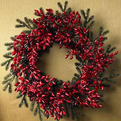 Chili-Pepper Wreath | Creative Ideas for DIY Wreaths | This Old House