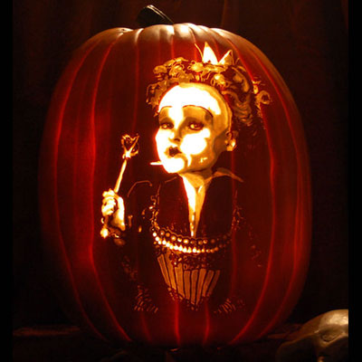 The Queen of Hearts | 40 Best Pumpkin Carvings of Monsters and Villains ...