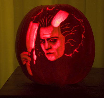 Johnny Depp as Sweeney Todd | 39 Best Pumpkin Carvings of Famous Faces ...